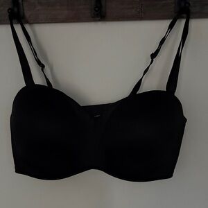 Soma Elegant Black Strapless Bra